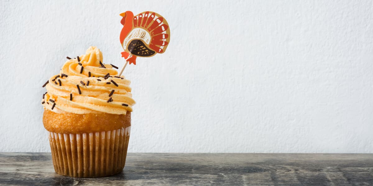 Thanksgiving cupcake