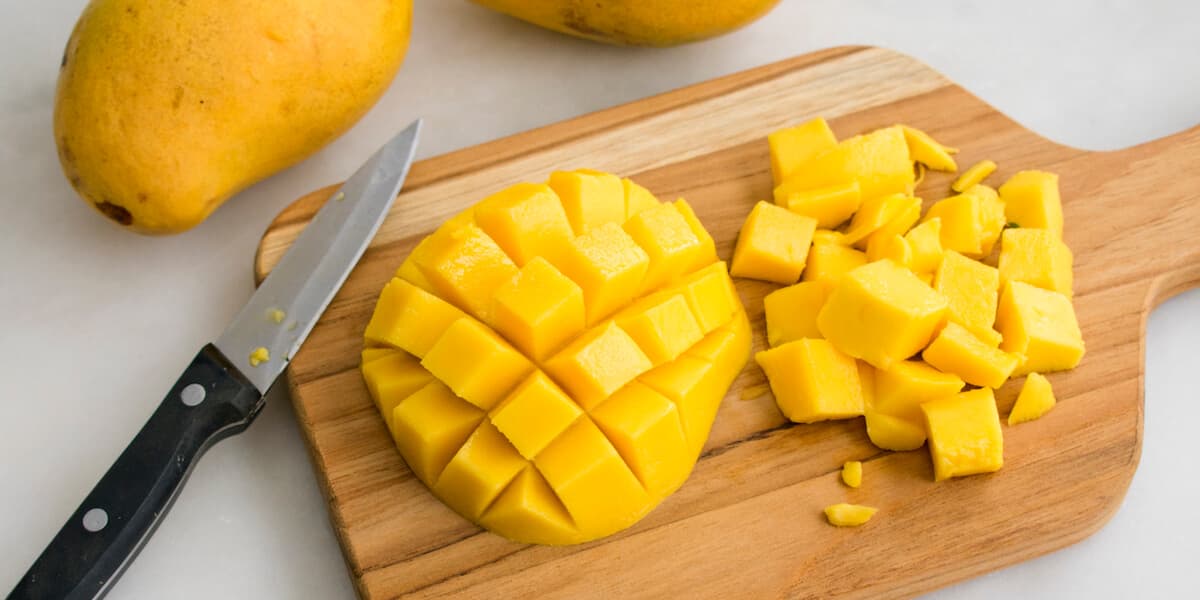 Dicing a Mango