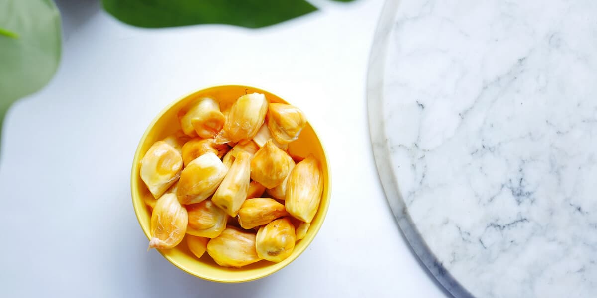 Jackfruits in a bowl
