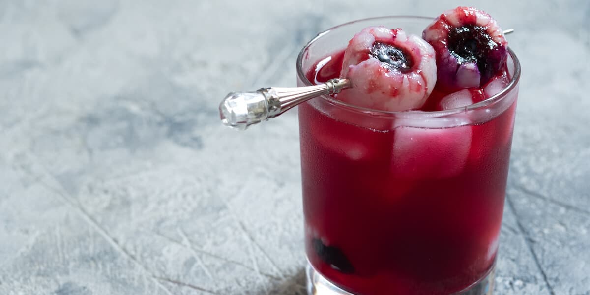 Halloween cocktail